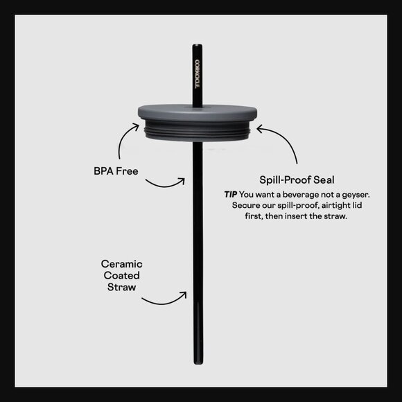 NWT Golf Corkcicle 30oz Cold Tumbler Cup with Handle - Picture 7 of 13